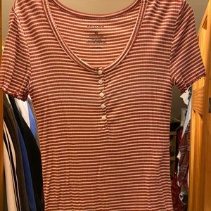 Striped tight fit shirt